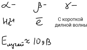 Лучи высокой энергии